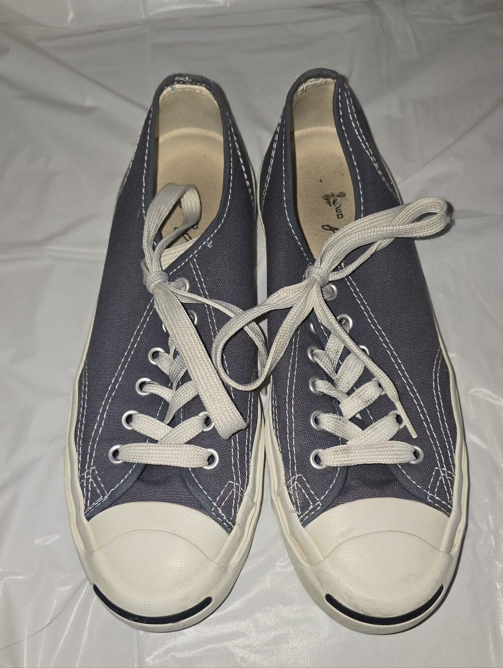 Blue Low Top Jack Purcell x Converse